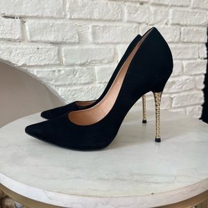 Carrano Theodora Gold Estiletto heel